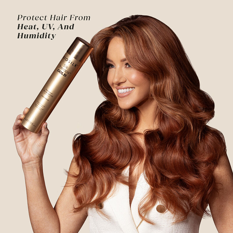 BioSilk Silk Therapy Gold Signature Hair Spray, , large image number null